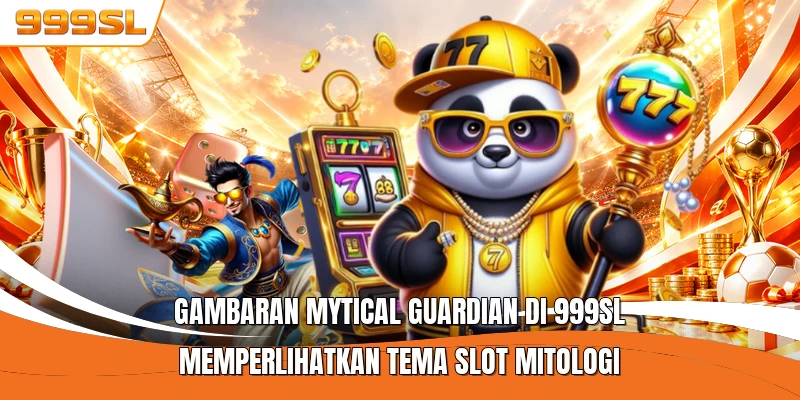 Gambaran Mytical Guardian Di 999sl memperlihatkan tema slot mitologi