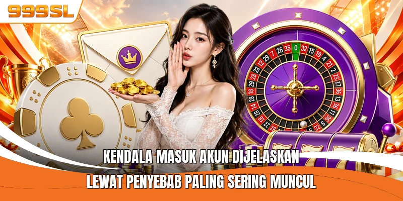 Kendala masuk akun dijelaskan lewat penyebab paling sering muncul