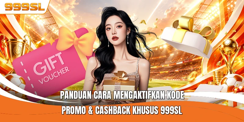 Panduan cara mengaktifkan kode promo & cashback khusus 999SL