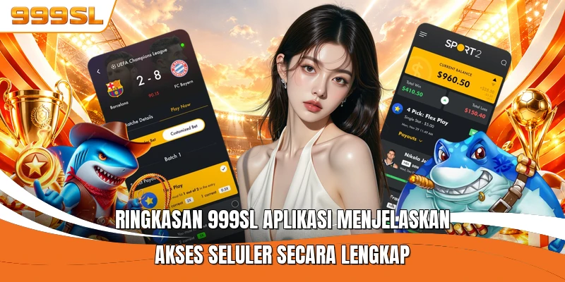 Ringkasan 999SL Aplikasi menjelaskan akses seluler secara lengkap